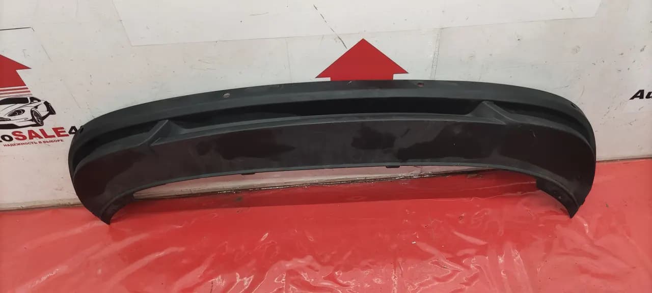 Юбка заднего бампера Skoda Rapid