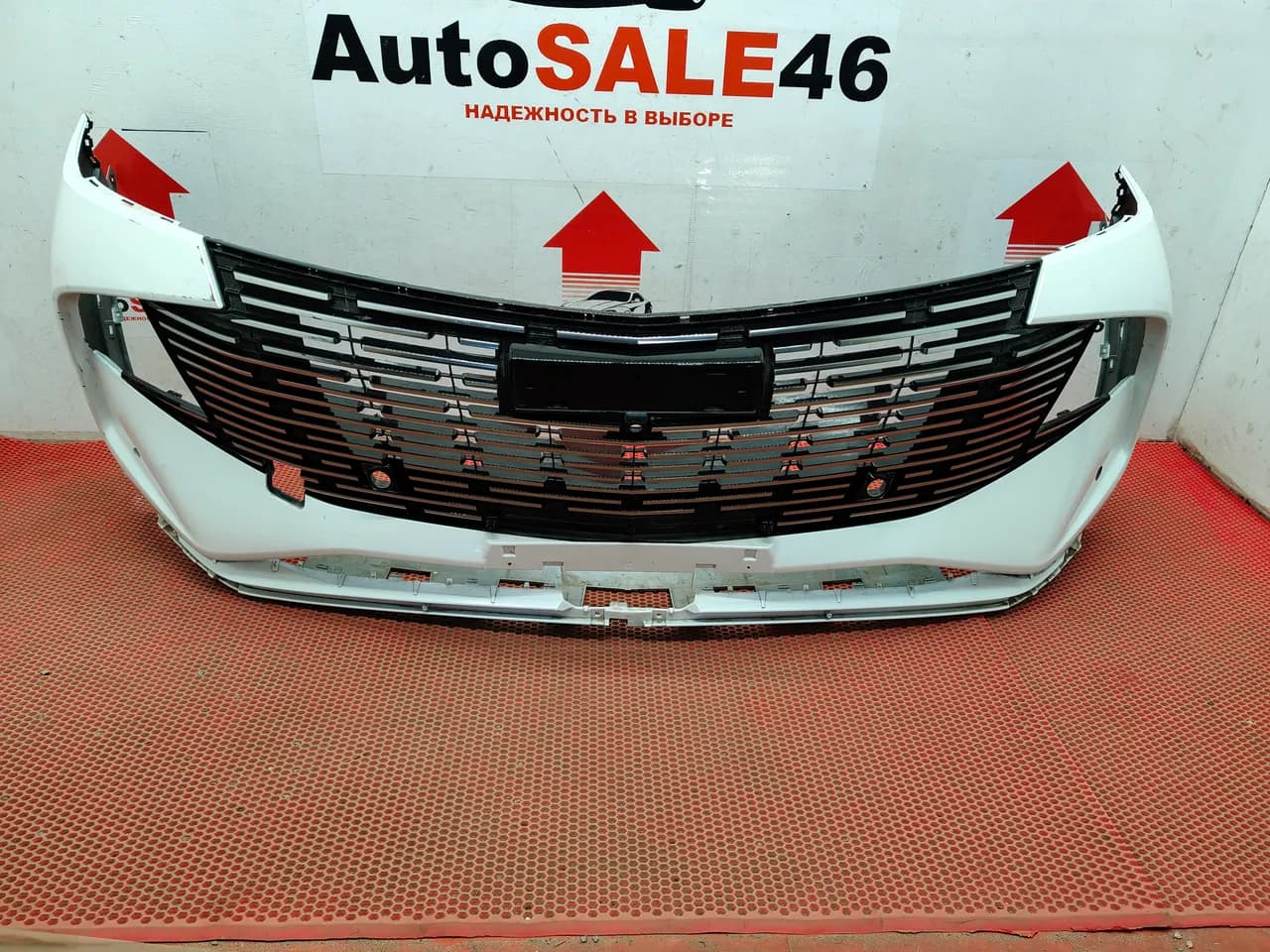 Бампер Haval F7 2024 белый бу
