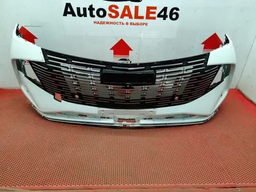 Бампер Haval F7 2024 белый бу